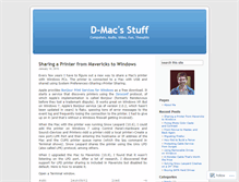 Tablet Screenshot of blog.djmnet.org